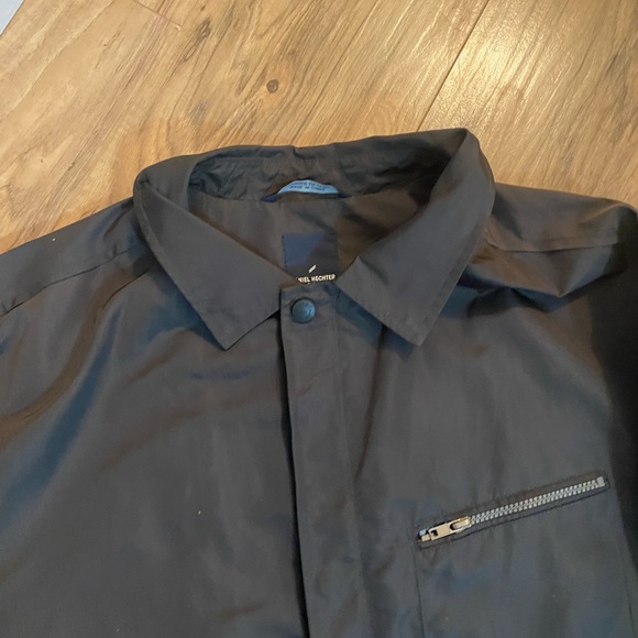 Daniel Hechter Lightweight Black Zip up Jacket - Picture 4 of 9